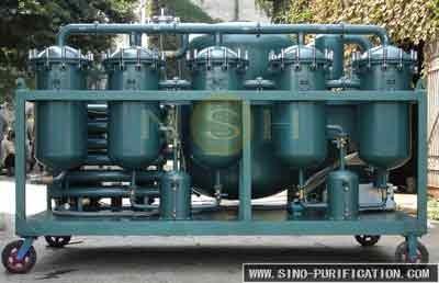 Desidratador do vácuo do controle do PLC do purificador de óleo da turbina do transformador 1200L/H