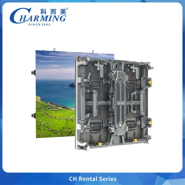 CH-E Series Curved Indoor LED Panel with Circular Splicing for Creative Stage Background