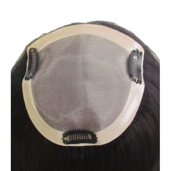 Muti-Color Natural Human Hair Toppers with US Currency within Natural Color