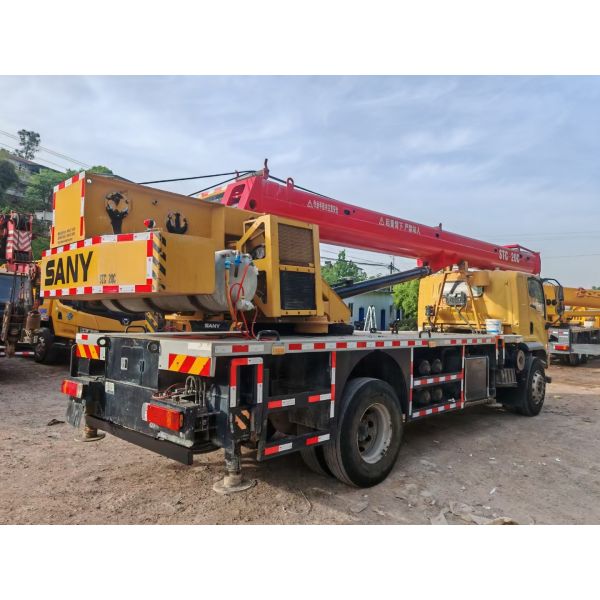Second Hand SANY 12 Ton Mobile Truck Crane STC120C Lifting Equipment 2020