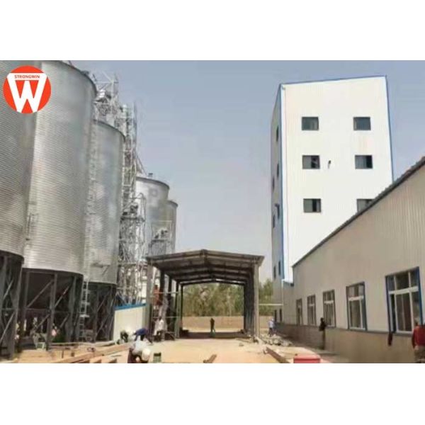 Double Animal Poultry Feed Production Line Process Plant 1-30T/H