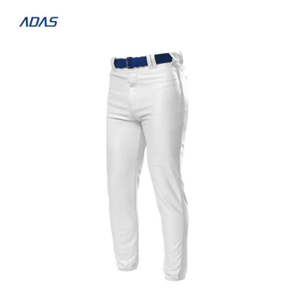 200gsm Lightweight Sublimated Baseball Sweatpants Uniforms Black Striped