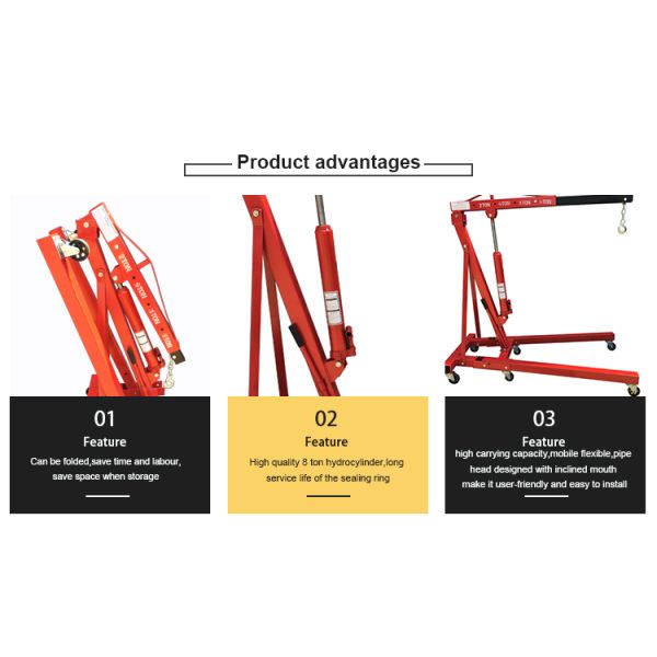 Кран гидравлического двигателя дизайна OEM 2 тонны 2 t 3 t