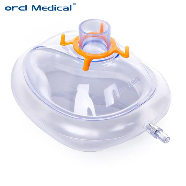Economy Air Cushion Anaesthetic Face Mask With Inflatable Valve Anaesthetic Mask Air Cushion Mask China Market