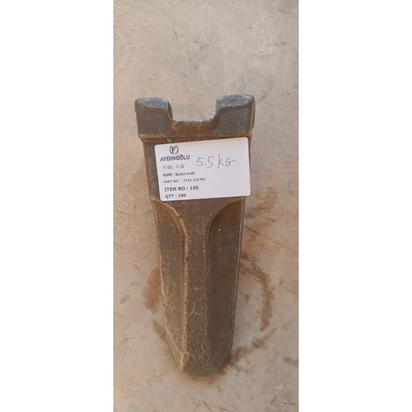 LIUGONGの車輪の積込み機のバケツの歯2713-1217RCの低い摩擦