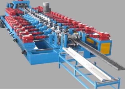 Pallet Rack C Z Purlin Roll Forming Machine PlC Control Hydraulic Cutting