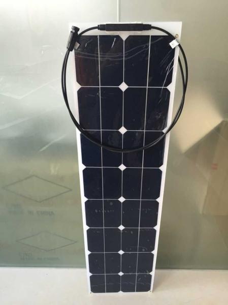 Portable SunPower Flexible Solar Panels , Simple Installation Solar Panels For House