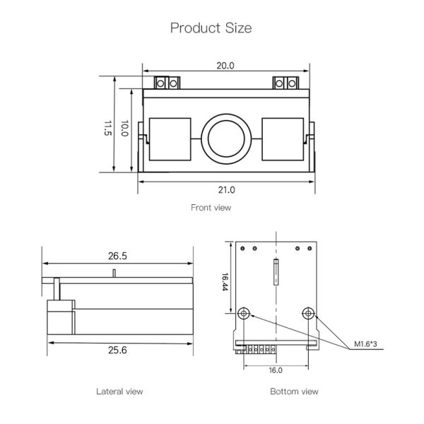Configuração fácil do passo 0,5 do PIN da cabeça de câmera 12 do CCD do motor da varredura do código de barras de USB TTL