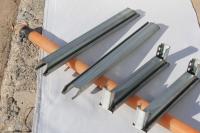 Cadres en acier résistant à la corrosion et aux intempéries, avec une excellente longévité et une forte capacité de charge