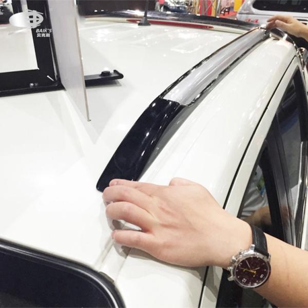 ROHS Exterior Body Kits Removable Car Roof Rack 1cm Black