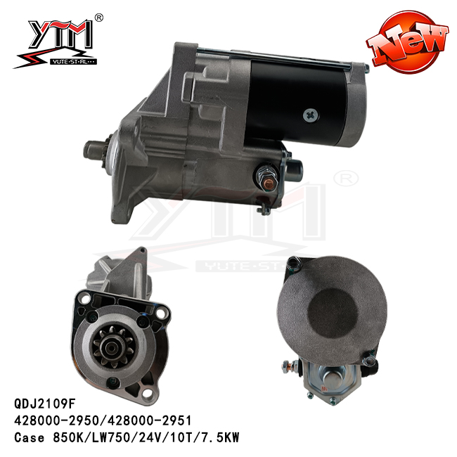DB Electrical 428000-2950 Замена стартера для корпуса 850K/LW750 Замена 428000-2951 с 10 зубными драйверами
