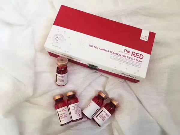 Red Lipolytic Solution 5x10ml Fat Reducing Injections