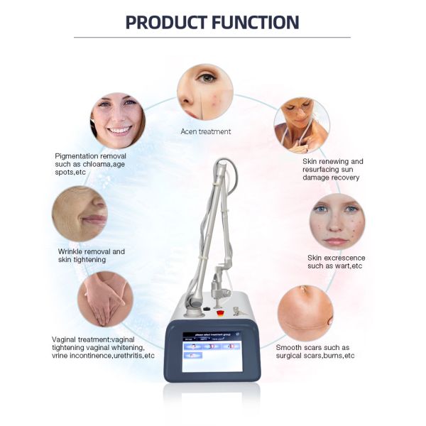 Коммерческая лазерная машина для восстановления кожи с углекислым газом 10600 нм
