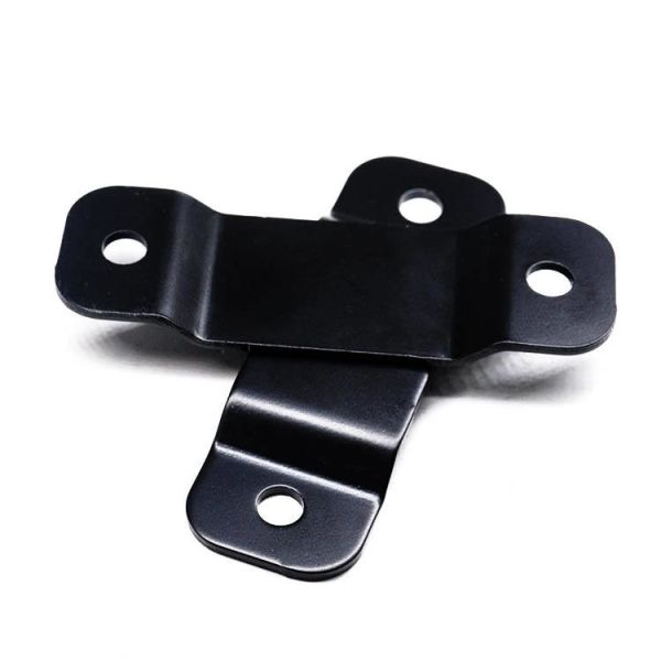 Клип для бракетов Металлические штамповые детали для монтажа черного покрытия