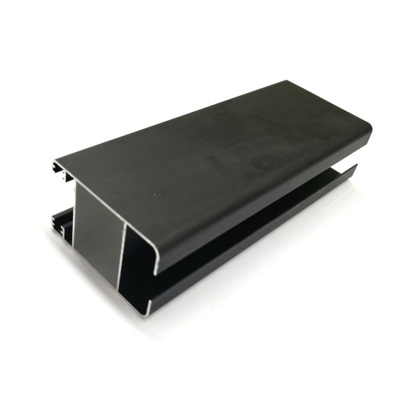 6m Deep Bronze Anodized Aluminium Profiles For Windows / Doors ISO Standard
