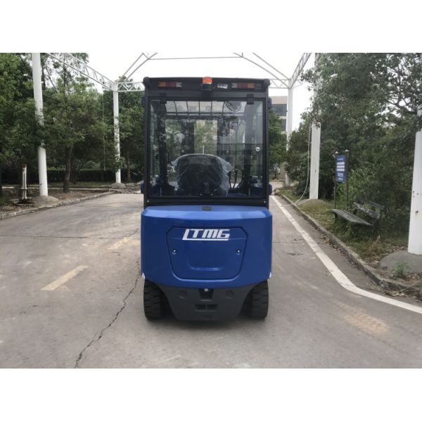 LTMG electric forklift 3ton 2.5ton 2ton 1ton cabin yellow solid tires side shift 4800mm mast