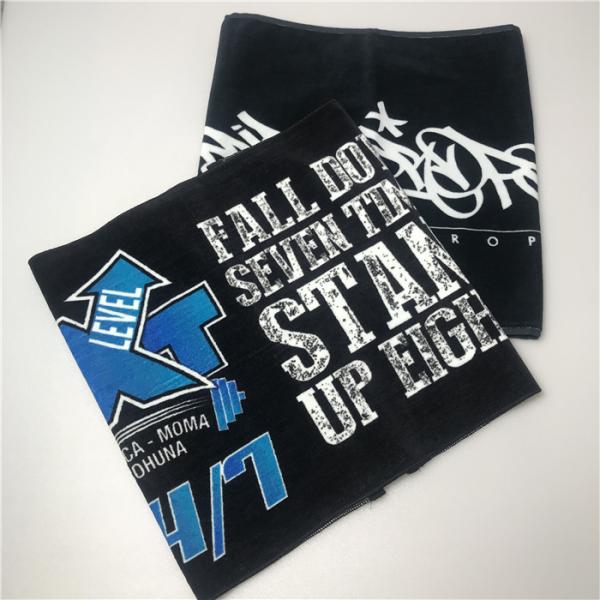 2019 new ideas good quality gym towel custom printing sport towel