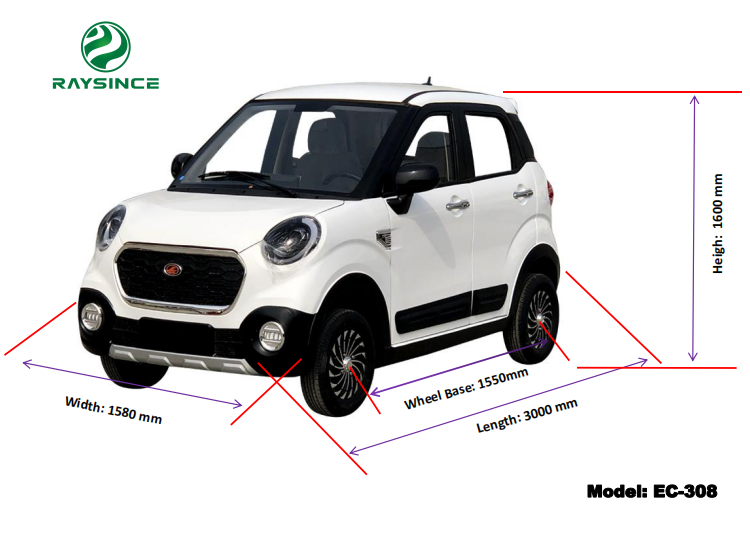 2022 New  energy  smart electric automobile  Electric vehicle mini car with 4 doors 4 seats