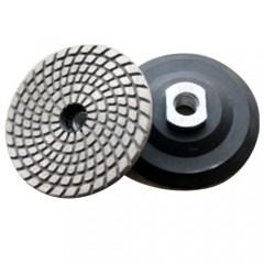 Metal Bond Flexible Diamond Polishing Pads , Granite Polishing Pads For Hard Materials