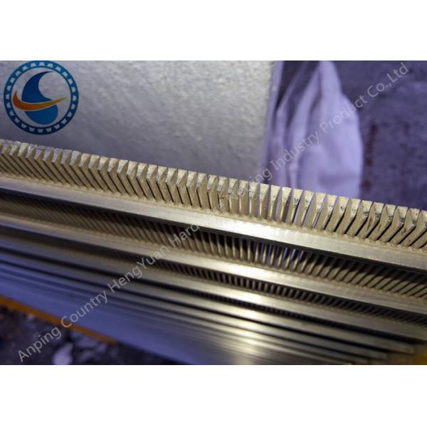 Stainless Steel Wedge Wire Screen / Wedge Wire Sheets High Precision