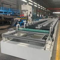 Máquina de fabricação de chapas de telhado / parede de metal Máquina de formação de rolos de chapas de telhado trapezoidal