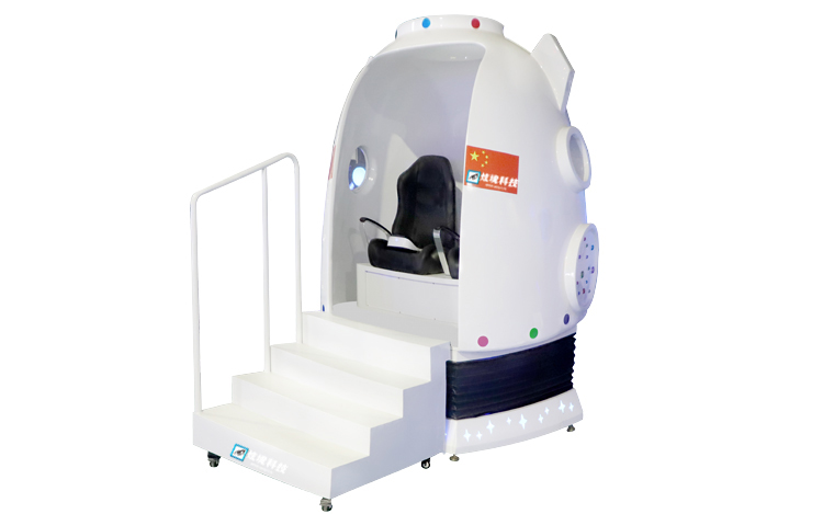 мир 9D космической капсулы 4000w VR сымитировал опыт Hall космоса возвращенный