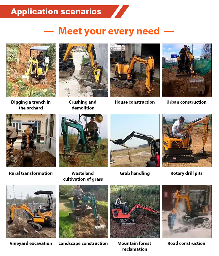 Мини использованный Volvo EC55 EC60 рельсовый экскаватор для тяжелых работ