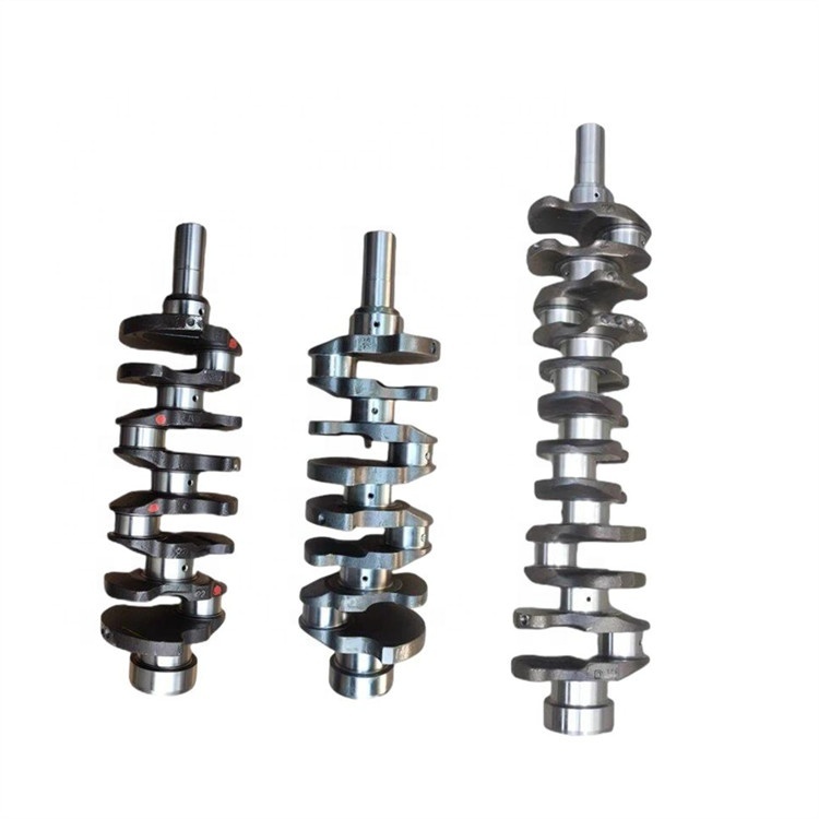 High Load Operation Corrosion Resistant Cast Crankshaft Long Term Durability Emergency Vehicle Truck Engine Parts