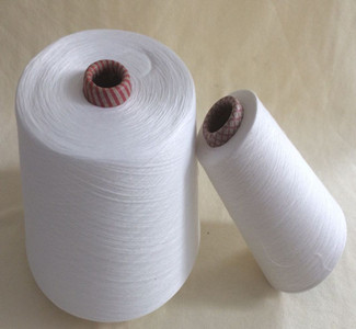 Raw White 33S /3 Acrylic Knitting Yarn , High Tenacity Ring Spun Acrylic Solid Yarn