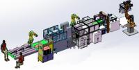 Sistema de prueba Alimentación eléctrica ATE Equipo de prueba Máquina línea de montaje automatizada personalizada