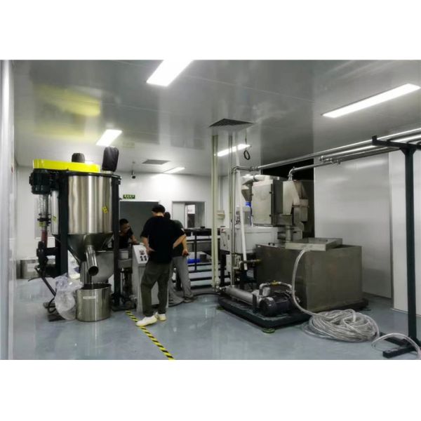 Single Screw Extruder Machine For High Filler PE+Talc With Output 1000kg/hr