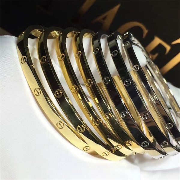 C love bracelet 18k gold  white gold yellow gold rose gold diamond bracelet  Jewelry factory in Shenzhen, China