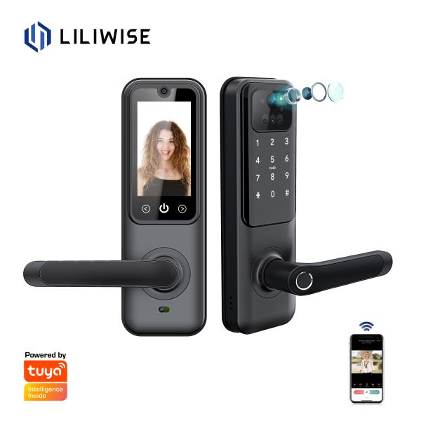 Tuya Smart Door Lock with 3D Face Recognition and Fingerprint