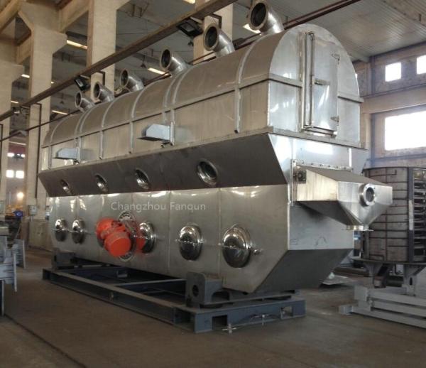 ZLG Vibrating Fluidized Bed Dryer For Malic Acid 260kg/h Evaporation