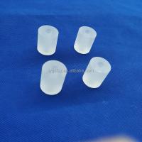 Rodas de vidro de quartzo fundido congelado transparente de alta pureza