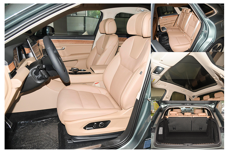 Новый экологически чистый электромобиль Huawei AITO M5 с левым приводом