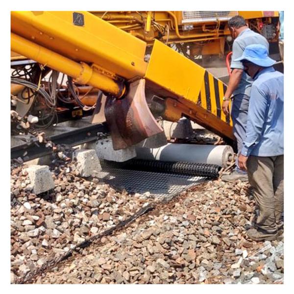 Geogrids for Soil Reinforcement Drive Widening Welding Biaxial Fiberglass Geogrid
