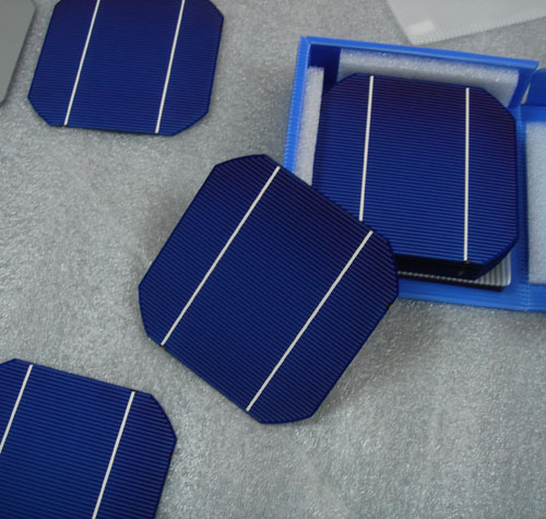 high efficiency 2.3w-2.9w monocrystalline solar cell 125mm x125mm