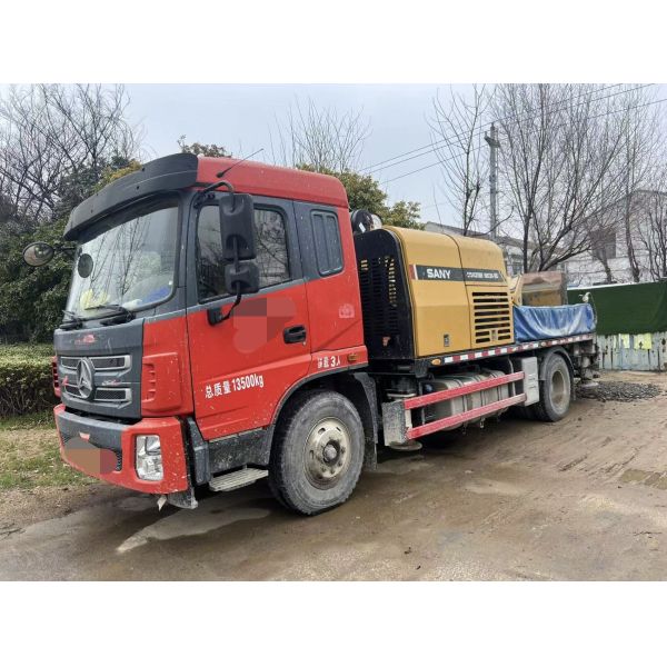 Used 2021 Sany Heavy Industry 10023 Truck-mounted pump truck with 585 ms Brake Respone Time