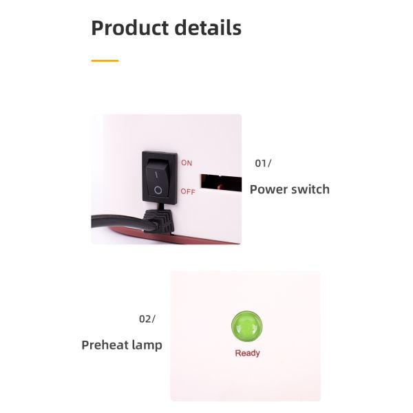 325*95*60 мм А4 настольный ламинировщик для офиса школы Маленькая фотобумажная ламинирующая машина