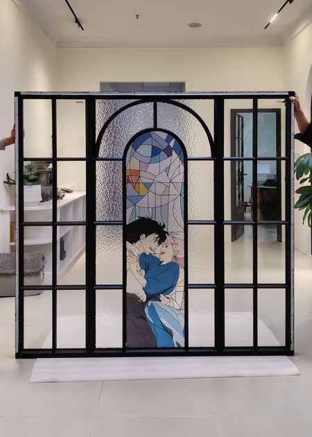 Custom Size 6063-T5 Aluminium Glass Partition For Flexible Space Layout