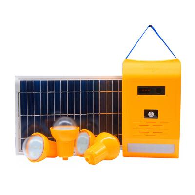 Jogo de rádio posto solar 5M Cable Mini Solar Lighting System do CE 21H
