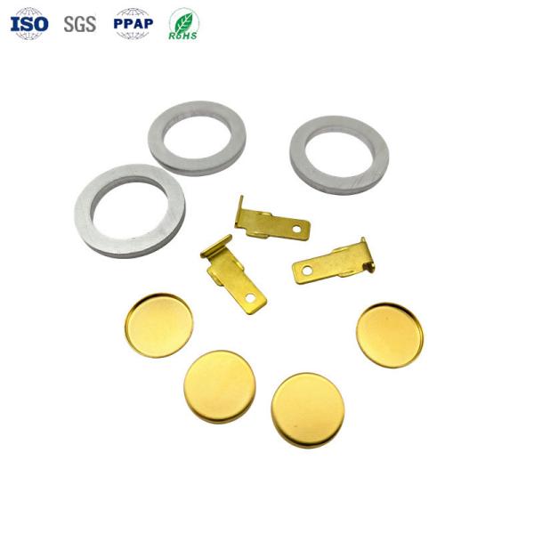 Professional Custom Stainless Steel Material Cover Stamping Parts with Multistep Progressive Dies and Electroplating