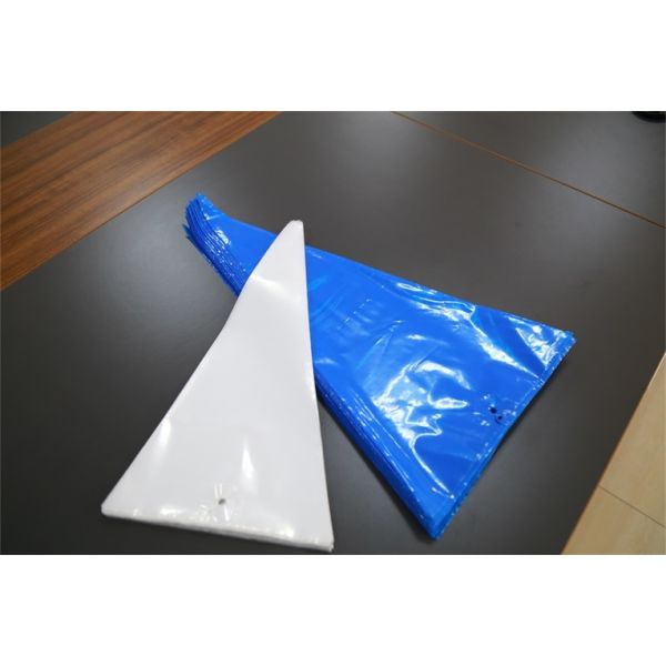 Blue White Disposable Pastry Bags / Disposable Icing Bags For Cake Decorating