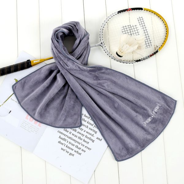 Многоцветная лазерная маркировка печать вышивка Микроволокно пляжное полотенце для фитнеса