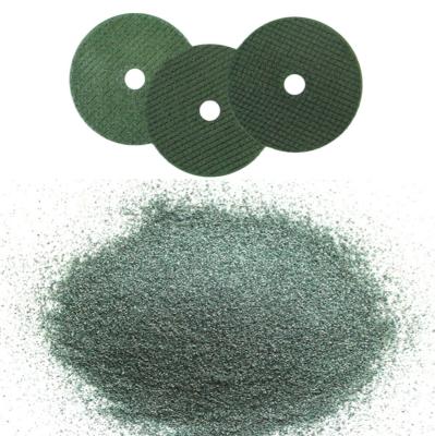 Hardness 9.0-9.5 Green Carborundum Sic Silicon Carbide For Abrasive Knife Grinder