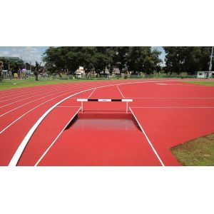 Высококачественные синтетические беговые трассы Полиуретановые материалы для взлетно-посадочных полос с высокой прочностью