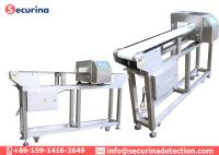 Correia transportadora automática 220v 50Hz 120W dos detectores de metais da transformação de produtos alimentares da exposição do LCD