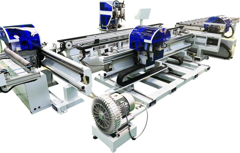 DXJ Multifunctional Machining Center for Door Leaf | Lock Hole Hinge Door Closer & Hanging Wheel Slots