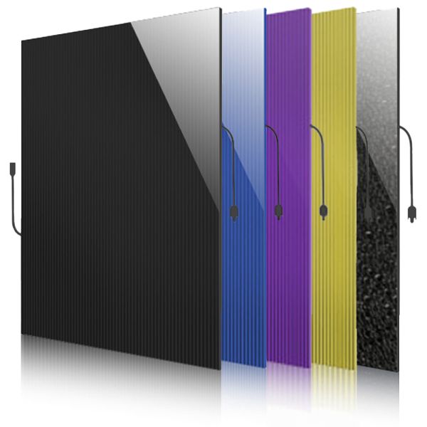 Avcon New Tech BIPV Solar Panel Glass Transparent Triple-Glazed CIGS Panel for